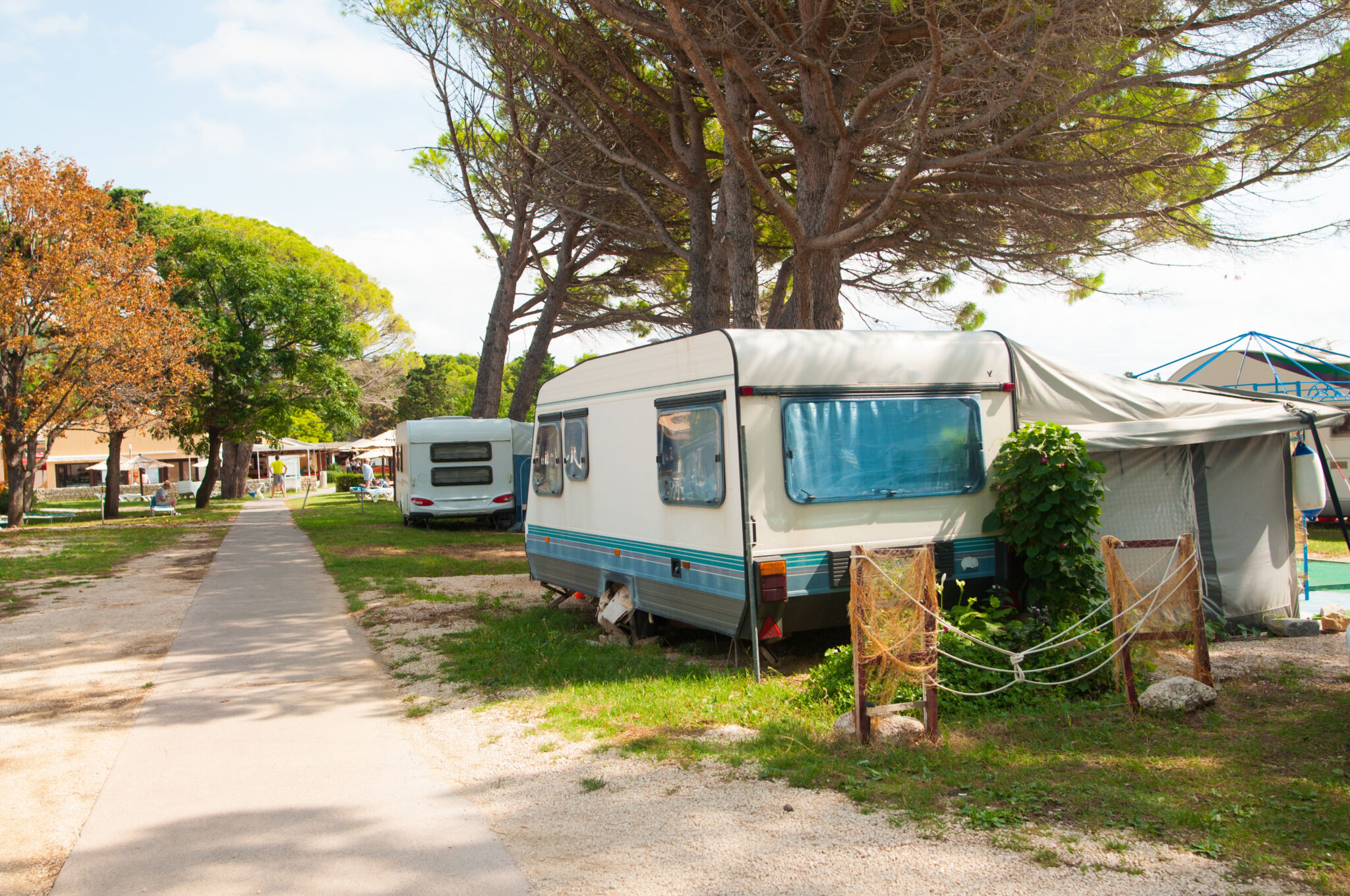 illegale bewoning camping